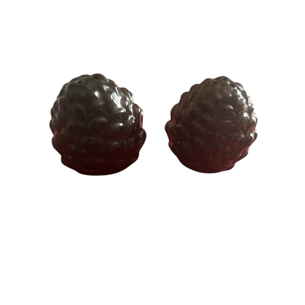JC penny Pinecone Salt and Pepper Shakers